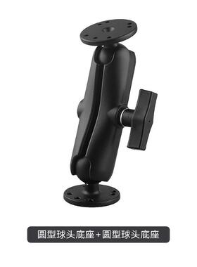 工控设备终端支架AMPS孔位仓储平板固定1.5英寸VESA75x75球头支架