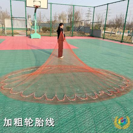 小型撒网老式易抛手大力马线耐磨