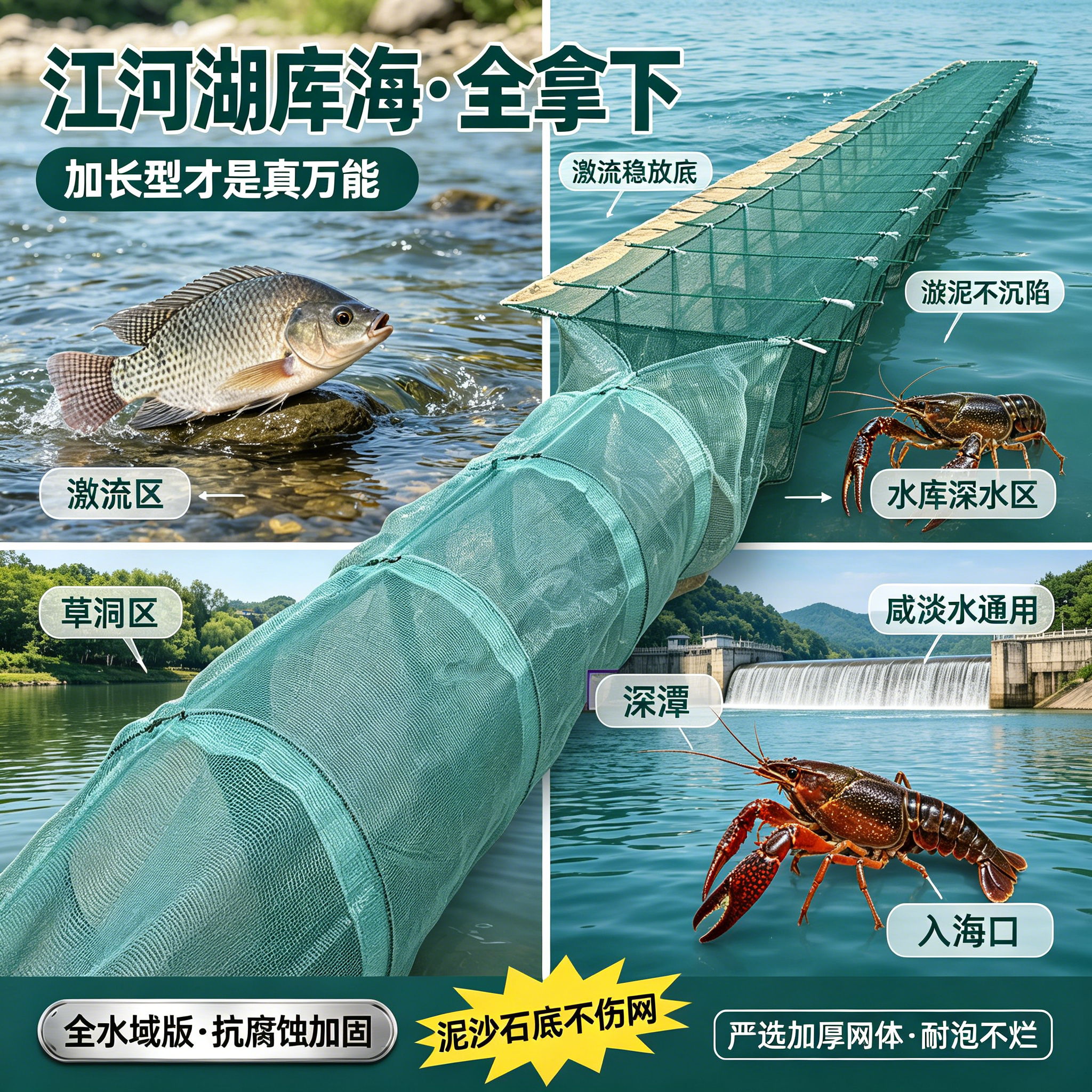 盖笼带翅膀飞机笼纱窗布捕鱼龙虾小眼加密渔网鱼网鱼笼虾笼泥鳅笼
