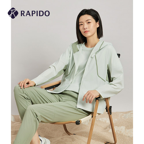 RAPIDO雳霹道女士连帽夹克外套