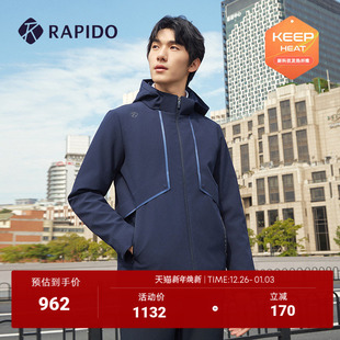 HEAT保暖棉服外套 KEEP RAPIDO雳霹道秋冬男士 休闲基础简约时尚