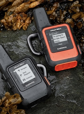 美国代购Garmin inReach mini2卫星通讯器 轻便 GPS定位器SOS求救