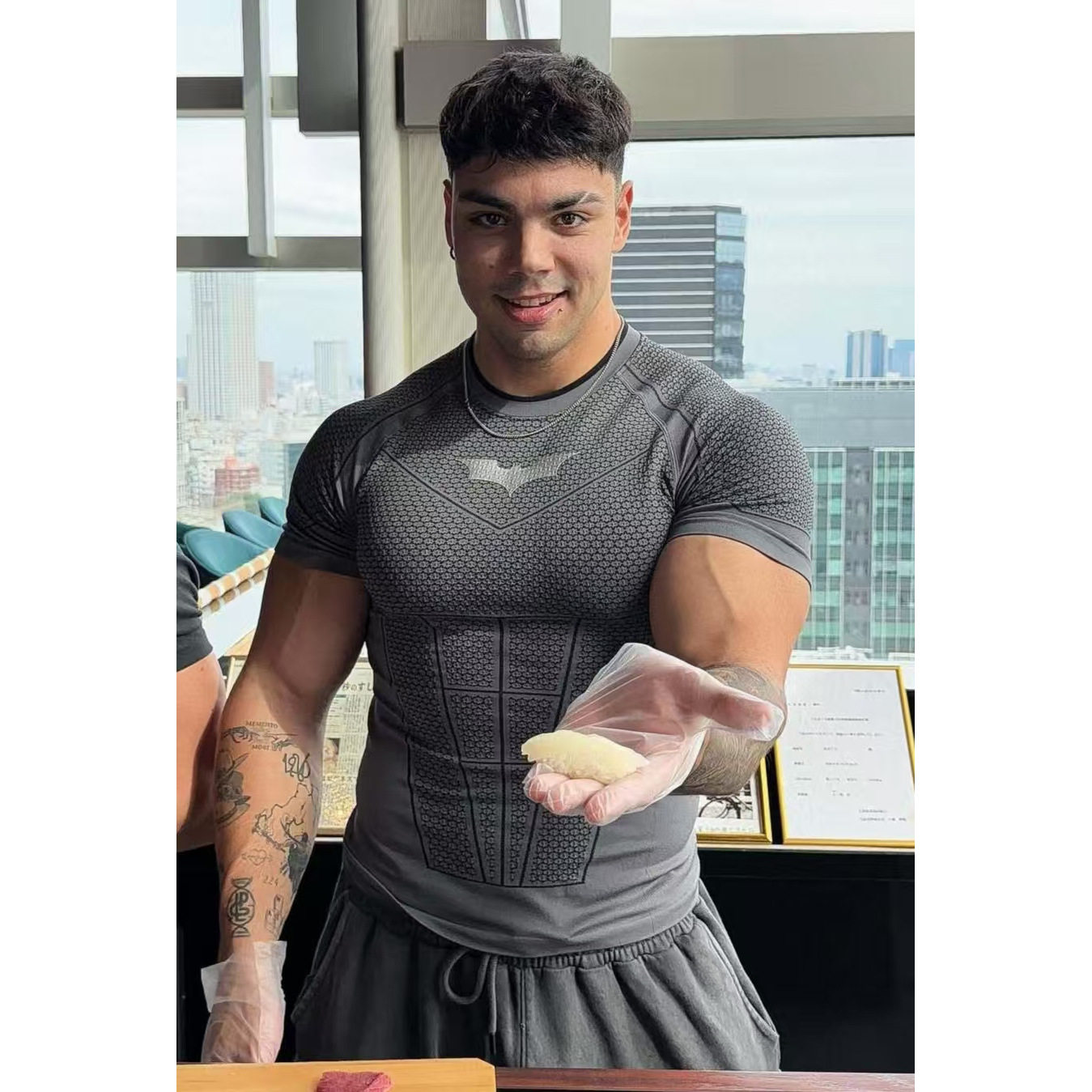 运动收袖T恤男士健身锻炼速干透气弹力修身短袖肌肉训练上衣美式,运动服/休闲服装,健身衣,淘宝优惠券,粉丝福利购,淘宝优惠卷