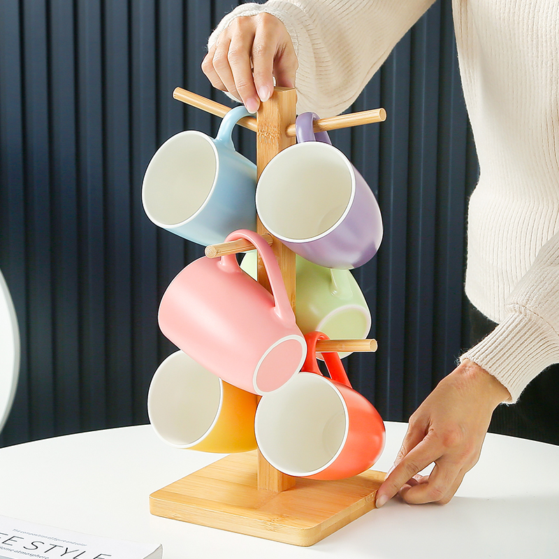 简约风马卡龙色6个套装