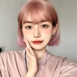 Розовый парик, летний японский шлем, стиль Лолита, градиент