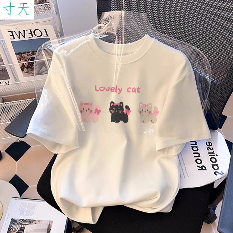 猫咪童装夏季短袖T恤2026