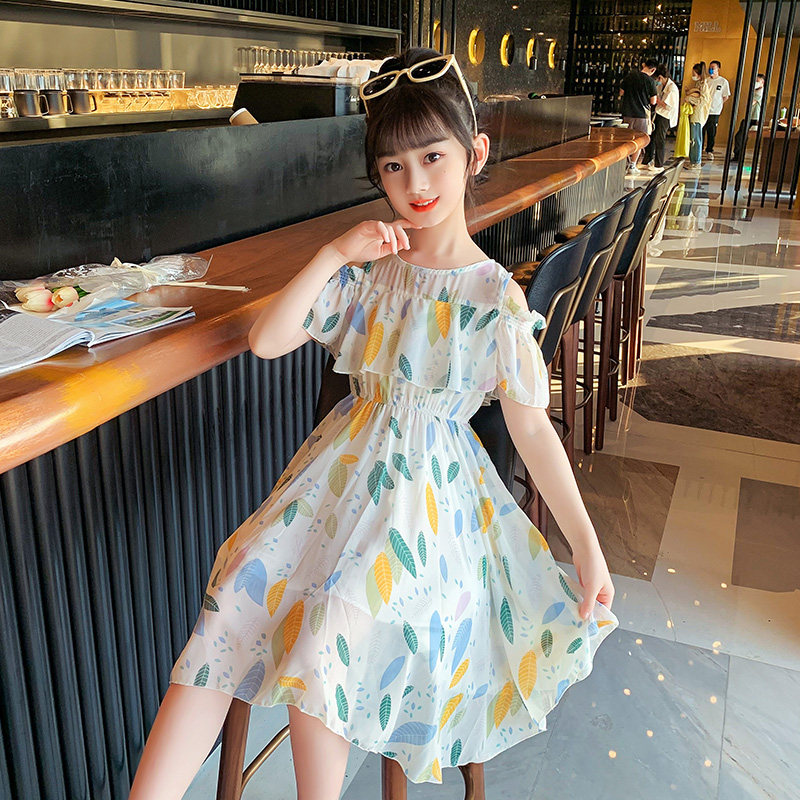女童连衣裙夏装薄款2022