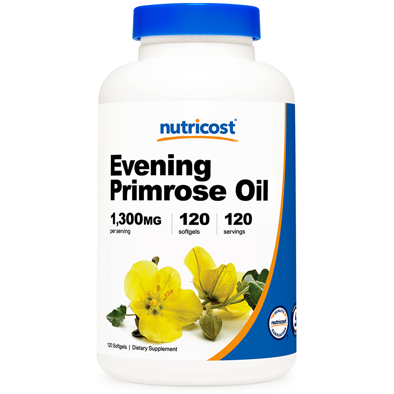 美国nuricost卵巢保养调节月经 月见草120粒软胶囊