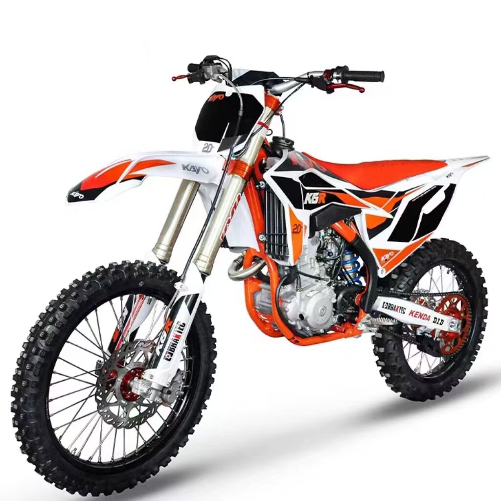 kayo华洋K6R两轮大越野摩托车两轮高赛T4L山地林道两冲250摩托车