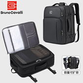 可扩容40L背包男双肩包大容量商务旅行电脑包短途出差行李包男款