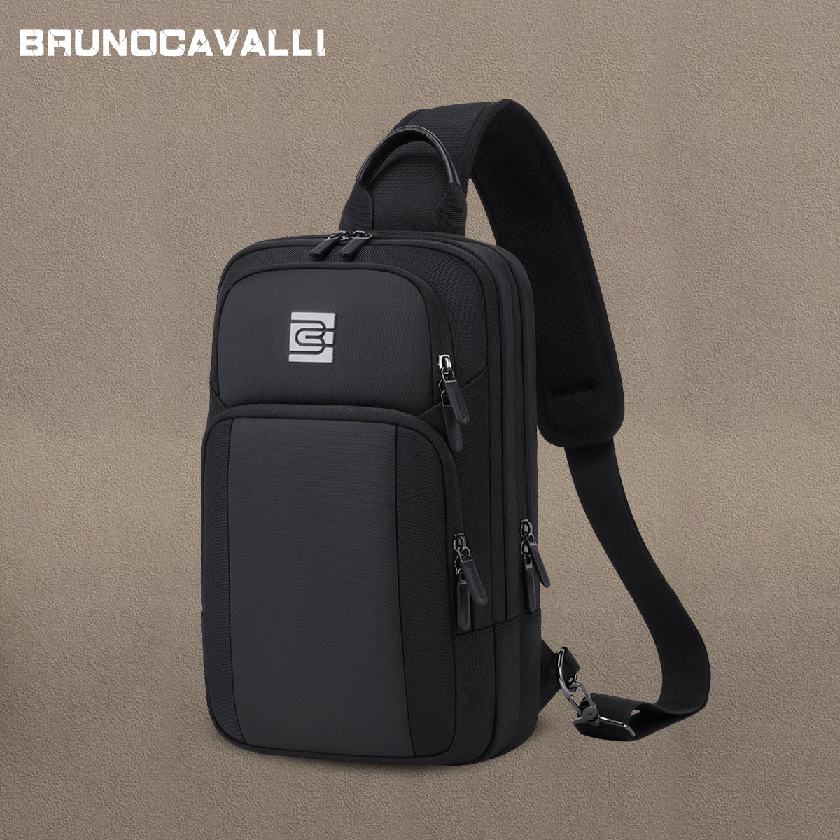 多分层斜挎包2026年新款胸包大容量多隔层单肩包防水耐磨小背包男,箱包皮具/热销女包/男包,胸包,淘宝优惠券,粉丝福利购,淘宝优惠卷