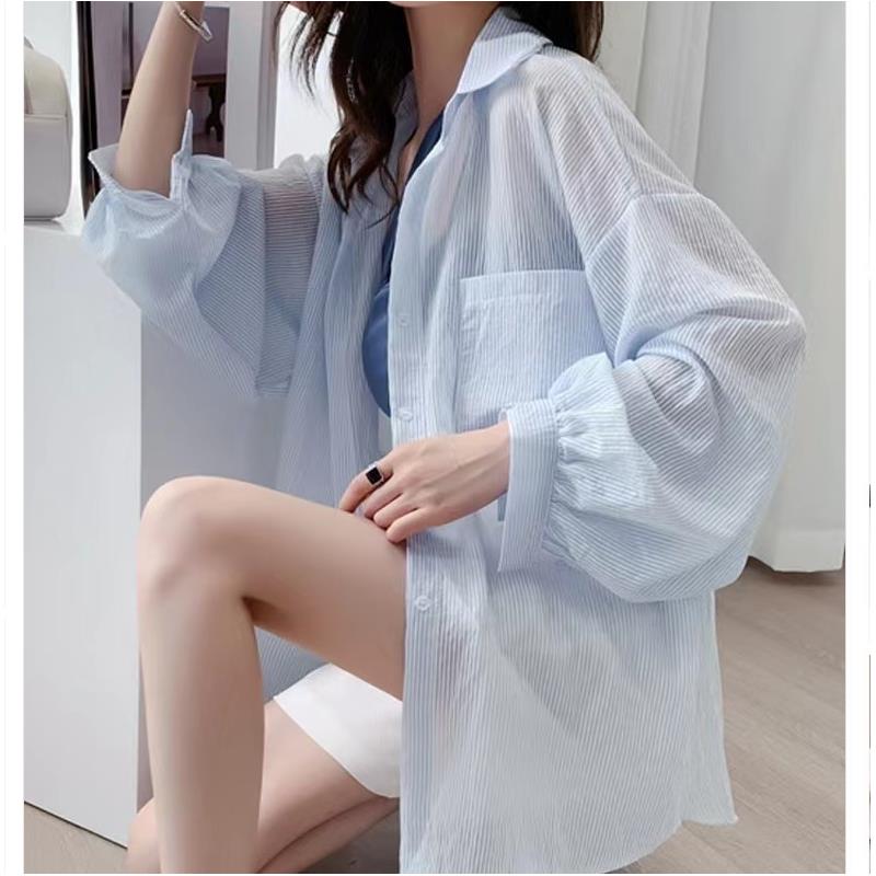 冰丝防晒衣女款衬衫2026