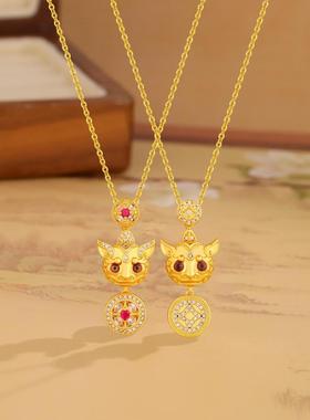 点钻招财貔貅项链女款2025新款