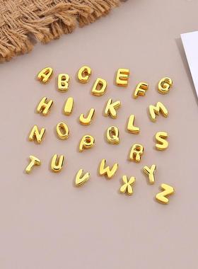 26个字母吊坠项链女小众时尚百搭