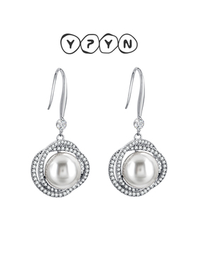 一撇一捺YPYN微光贝珠耳饰高级感耳环轻奢时尚2024年新送妈妈礼物