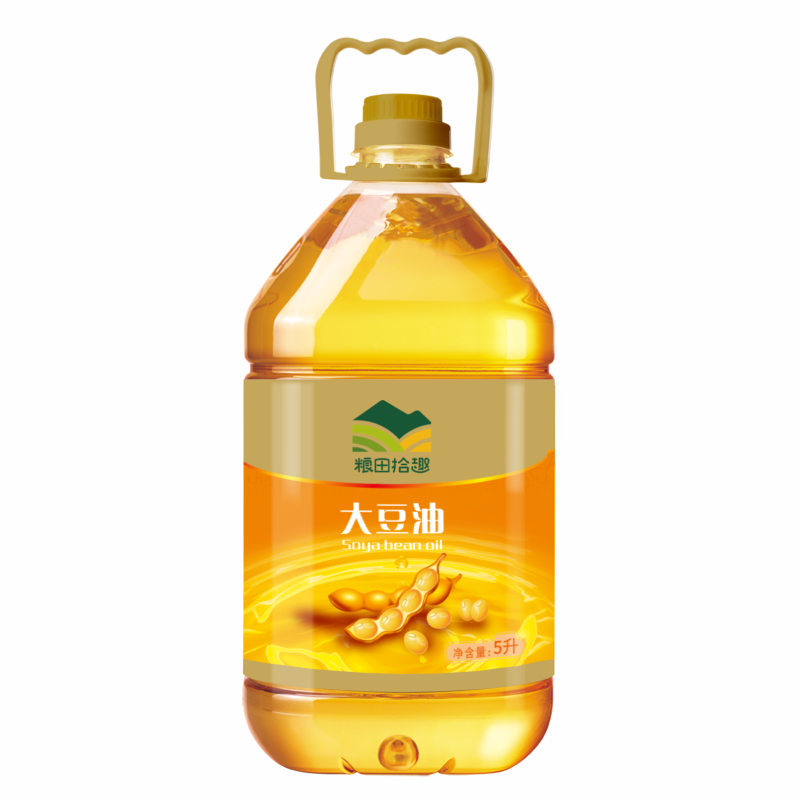 粮田拾趣大豆油5l