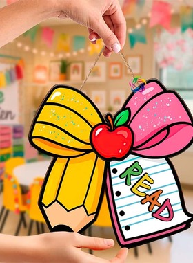 英语教室门挂牌阅读室个性标志学校教室read图书角绘本馆墙面装饰