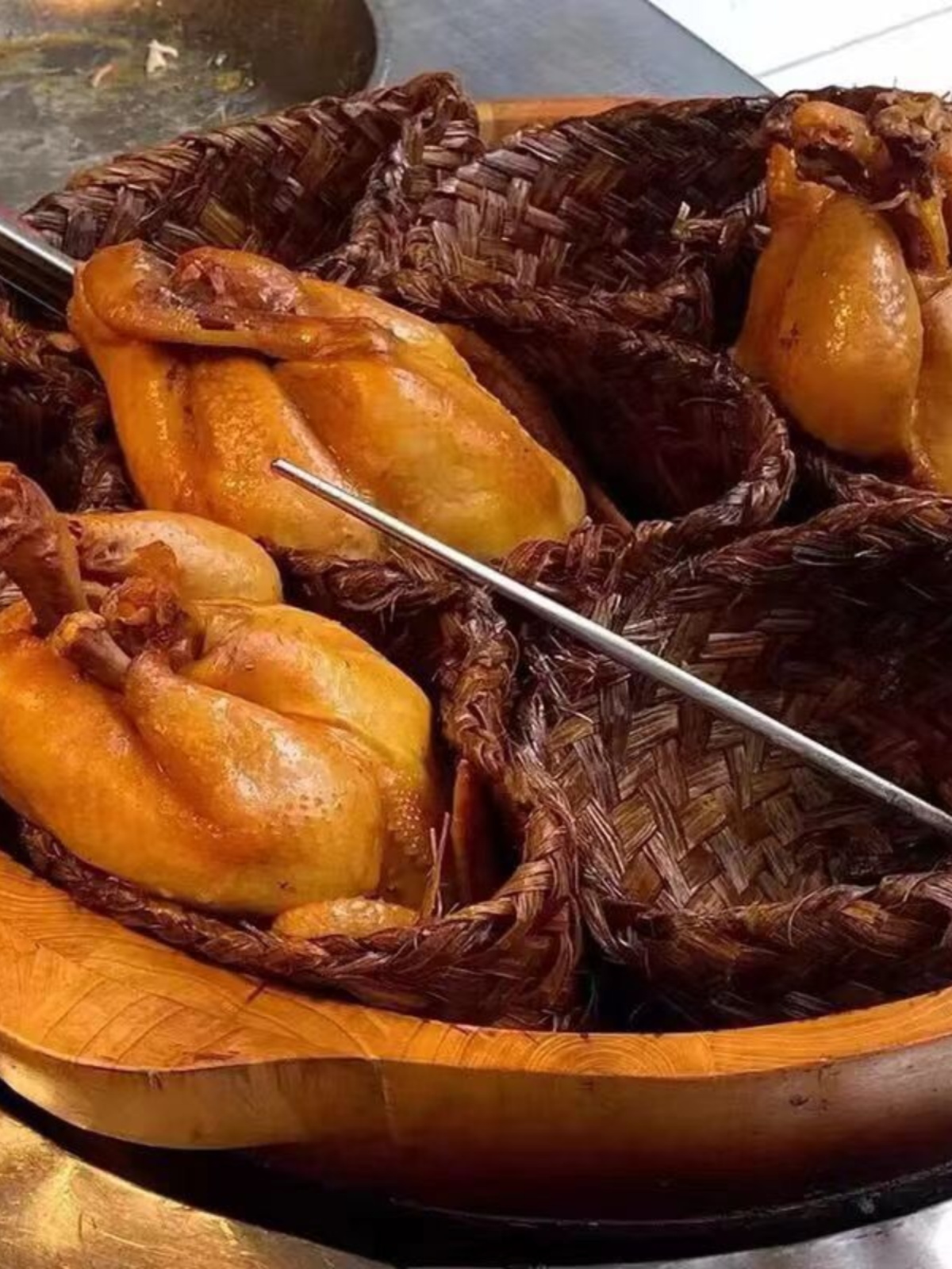 香酥油炸童子鸡技术配方腌制熟食资料教程培训方法制作视频教学