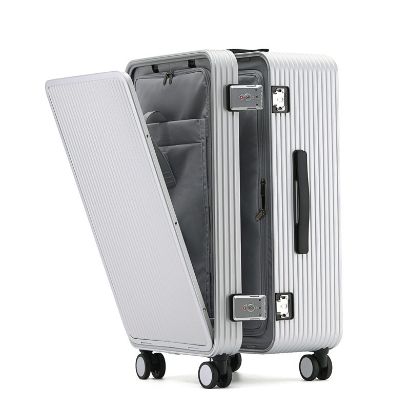 OSDY前置开全铝镁合金拉杆箱旅行箱28寸托运箱海关密码锁航天7系