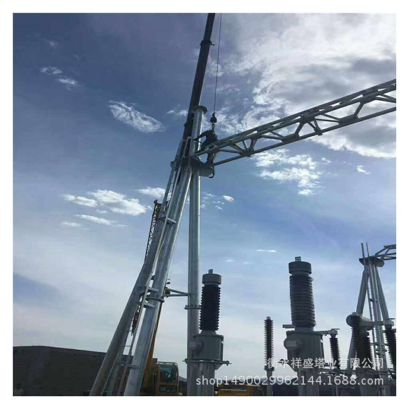 祥盛塔业电力铁塔厂家制作架构升压站变电站110KV变电钢构,鲜花速递/花卉仿真/绿植园艺,其它园艺用品,淘宝优惠券,粉丝福利购,淘宝优惠卷