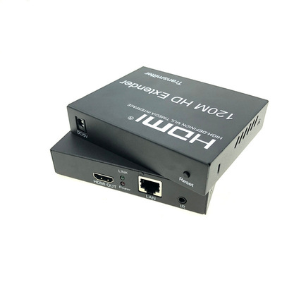 HDMI延长器120米单网线延长器带IR HDMI Extender120M高清1080P