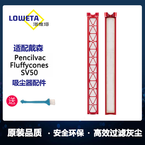 适用dyson戴森Pencilvac铅笔吸尘器光学版SV50滤芯过滤网配件耗材