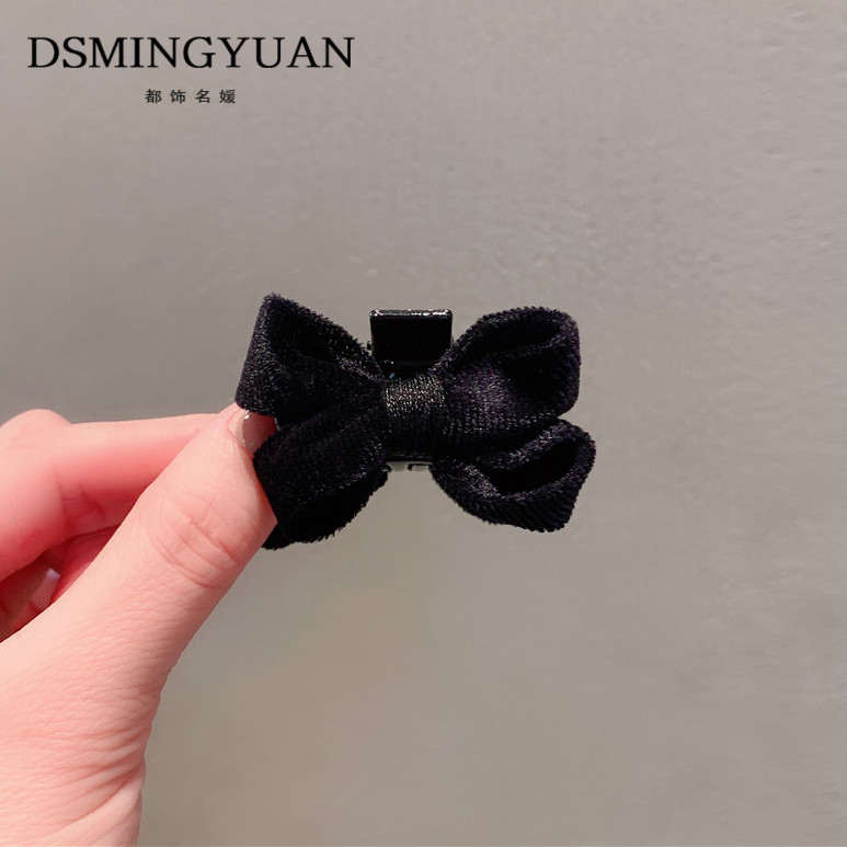 碎发没烦恼！气质刘海蝴蝶结发夹