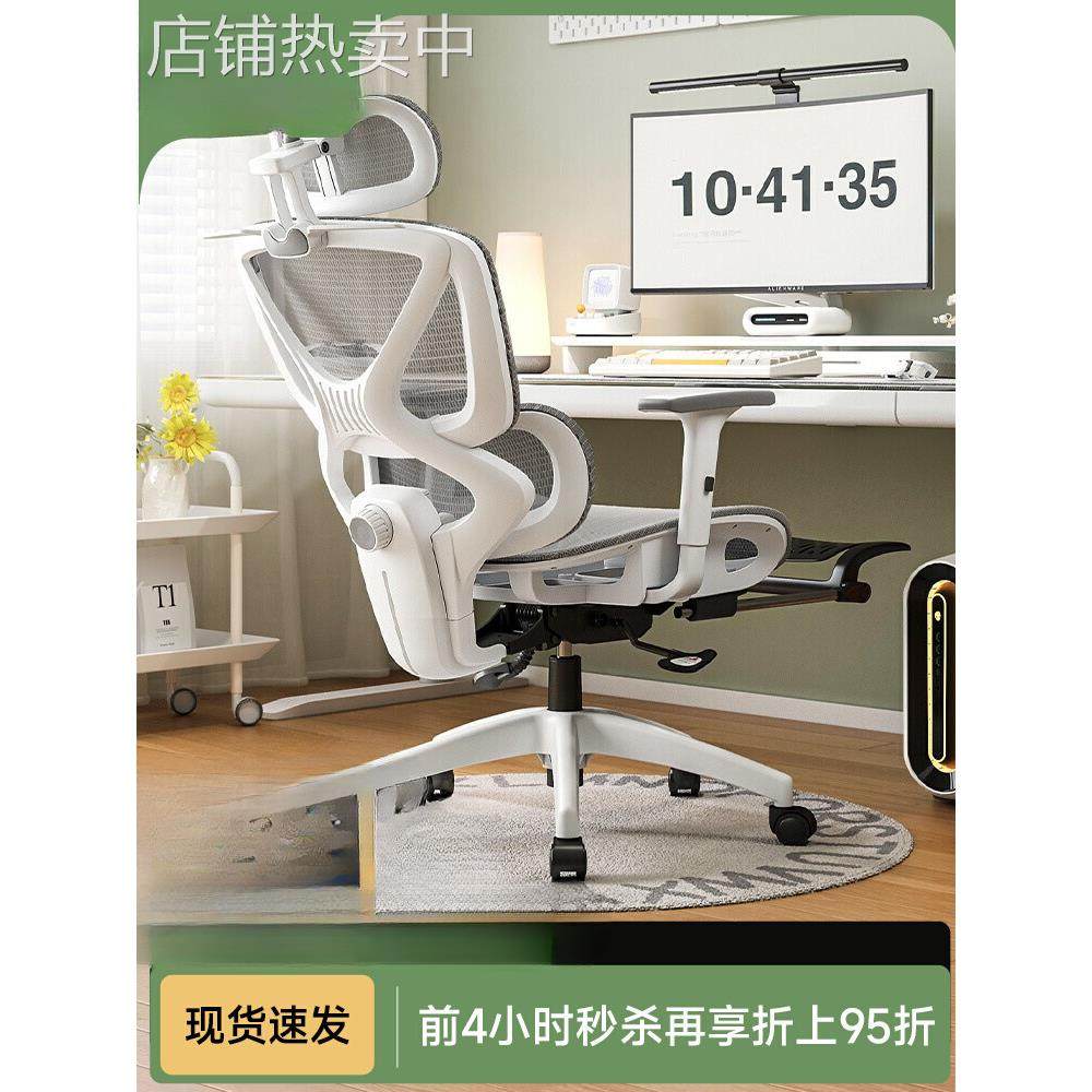 人体工学椅子护腰坐姿电脑椅家用舒适久坐电竞椅子办公椅学习座椅
