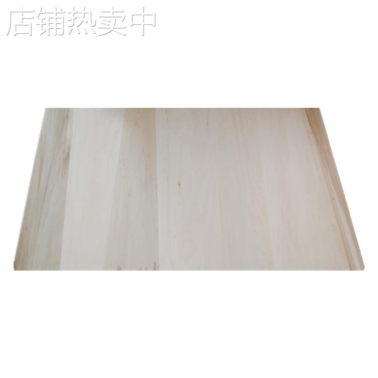 原木色杨木拼板 直拼板室内墙壁板材实木拼板条规格可生产DIY方木