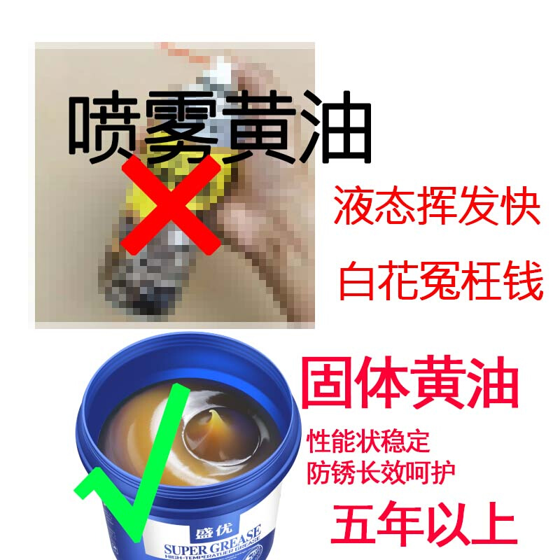 直销抗磨导轨车用小包装蓝色耐高温大桶装载机袋装机械黄油润滑脂