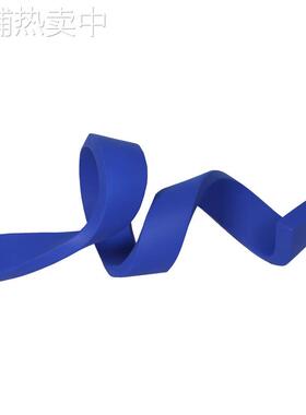 抽象蓝色扭曲丝带简约现代蓝树脂摆件 创意丝带样板房桌面装饰品