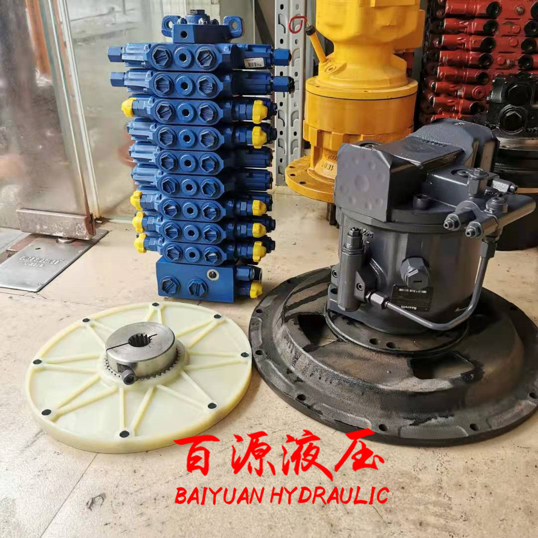挖掘机改装主泵分配器PC55566075液压泵A10VO71多路阀SX12系统