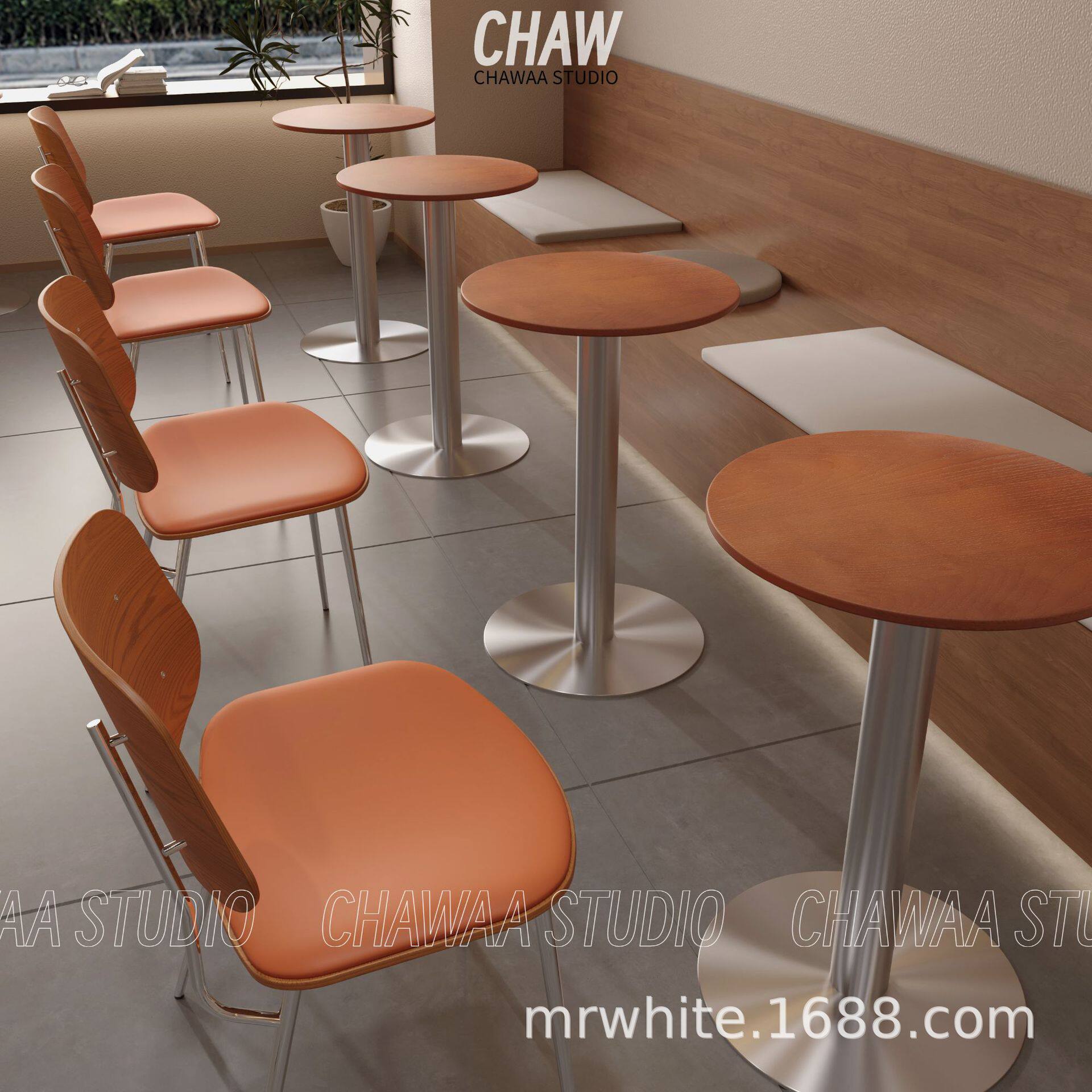 实木椅子餐椅家用餐桌椅商用简约靠背椅木头复古意式专用餐厅凳子