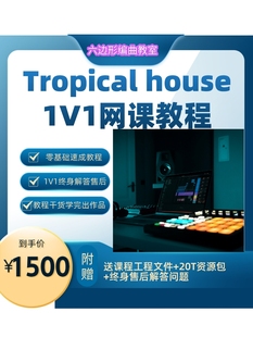 Tropical 编曲零基础教程 电子EDM教学 House