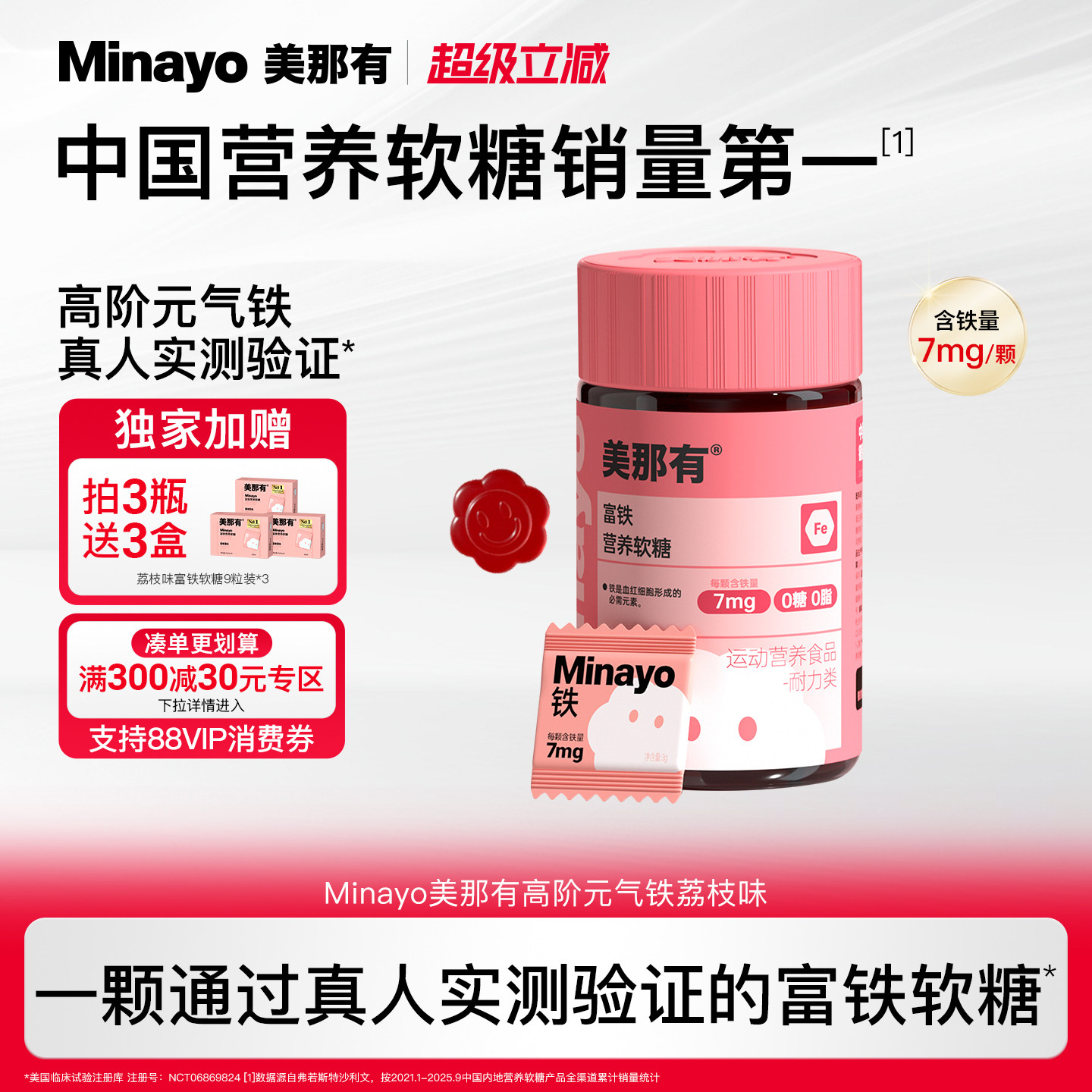 Minayo美那有富铁软糖女性图片