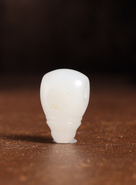 涵玉舍玉石三通单珠和田玉籽料