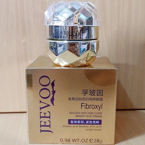 JEEVOO婕芙正品婕芙孚玻因金典逆龄密码亮眸眼霜抚纹