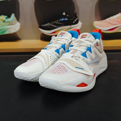 李宁反伍狂怒2男子时尚撞色拼接耐磨回弹轻便实战篮球鞋ABFU011-3