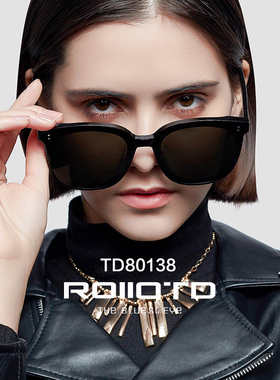 ROllOTD眼镜女网明星同款gm