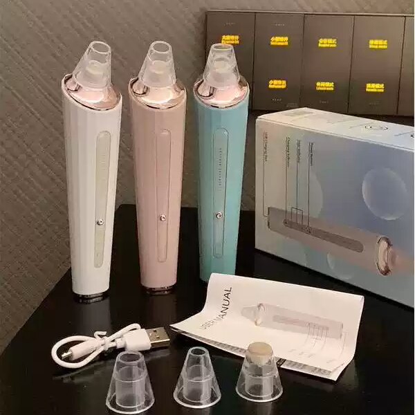 亚马逊充电款吸黑头仪器除粉刺去油脂磨皮鼻子毛孔清洁器吸黑头仪