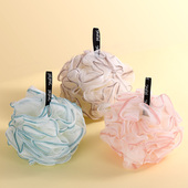 大号沐浴球女超柔软浴花泡泡洗澡球不散高档洗澡球搓澡两用球儿童