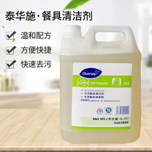 泰华施252手用餐具清洁剂5403888洁胜康多用途果蔬商用洗洁精商用