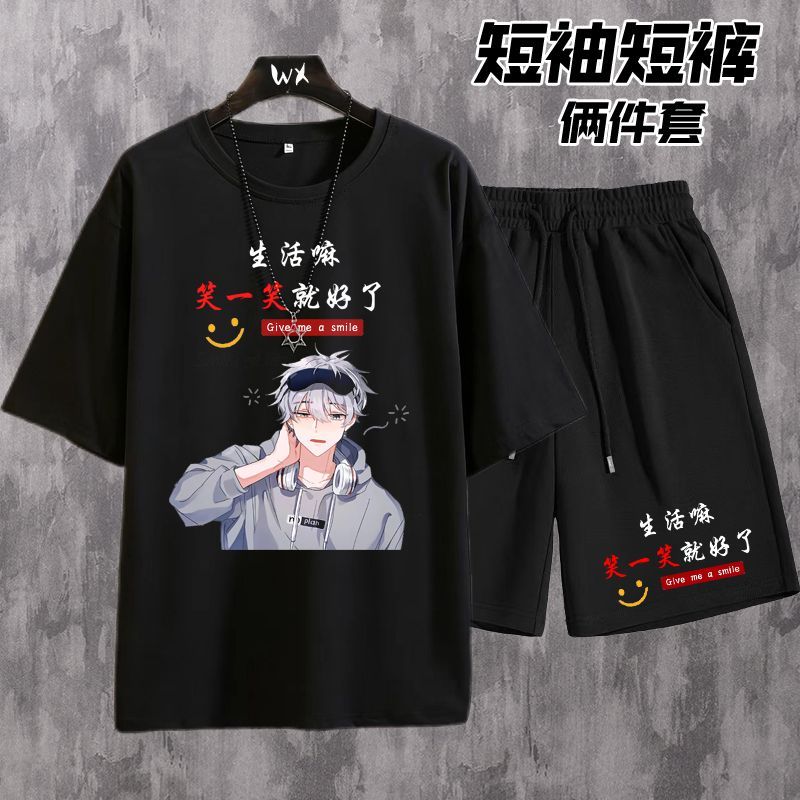 青少年休闲套装夏季新款