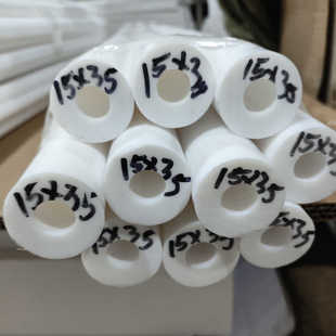 聚四氟乙烯管特氟龙耐磨套管铁氟龙棒PTFE空心管加工套筒四氟小管