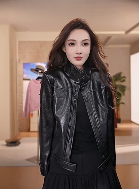 秋季新款设计感纯色单排扣防风长袖外套女MKAQ88565【澳门小源】