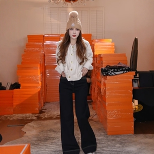 新款 澳门小源同款 韩版 MKKQ3553 字母连帽宽松百搭女开衫 春季