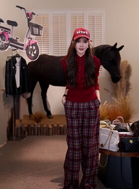 【浓情热巧】秋冬简约气质百搭毛衣针织衫MKAQ37A01【澳门小源】