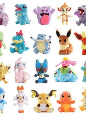 15-35cm Pokemon Plush Toy Anime Figure Pikachu Charizard Mew