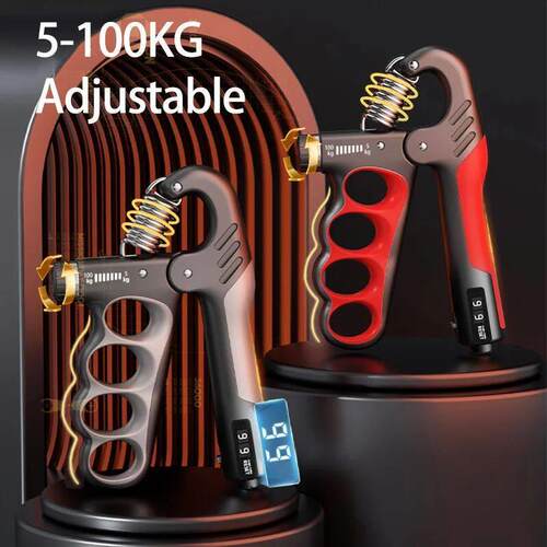 5-100kg Grip Strength Gym Wrist Expander Hand Strengthener A