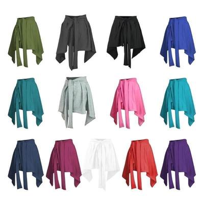 Sports versatile hip covering skirt 运动百搭绑带一片式裙子